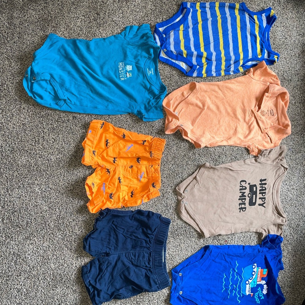 Baby boy summer lot